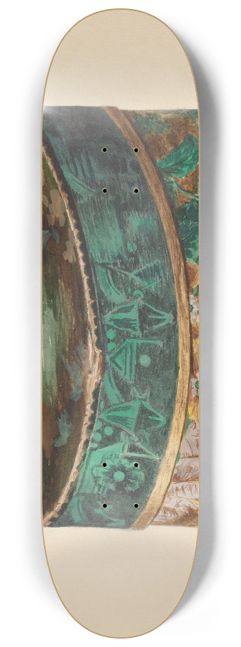 Charles Moss - Hat Box 8.25 inch art skate deck