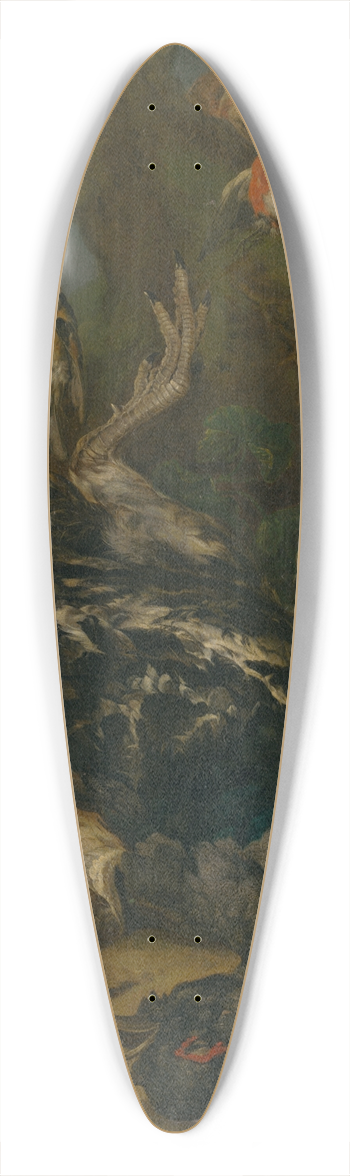 Johann Georg de Hamilton - Ztiie s hluchom 39.3 inch art pintail longboard deck