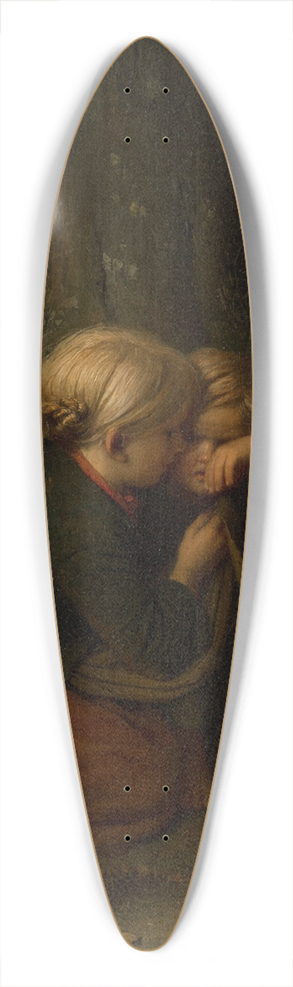 Johann Georg Meyer von Bremen - Hansel and Gretel 39.3 inch art pintail longboard deck