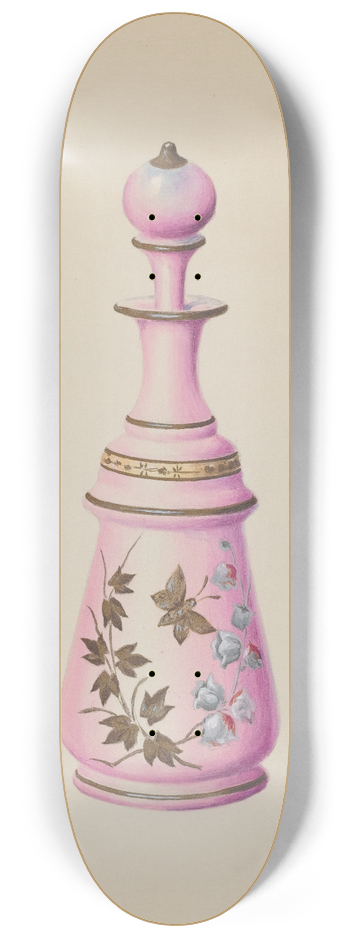 Charles Moss - Toilet Bottle 8.25 inch art skate deck