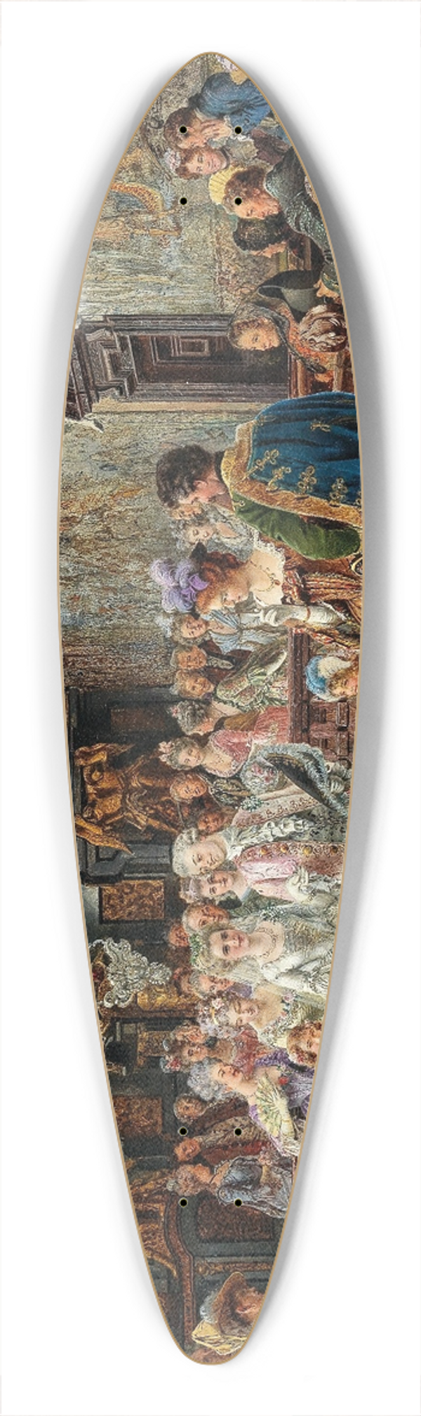 Johann Hamza - Wedding In Garsten Abbey Church 39.3 inch art pintail longboard deck