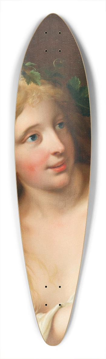 Johann Heinrich Wilhelm Tischbein - A Bacchante 39.3 inch art pintail longboard deck