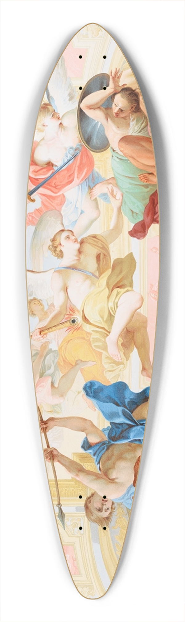 Johann Peter Krafft - Engelssturz 39.3 inch art pintail longboard deck