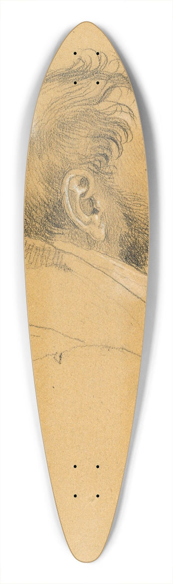 Johann Peter Krafft - Kopfstudie zu Rckkehr des Kaisers Franz aus Pressburg 39.3 inch art pintail longboard deck