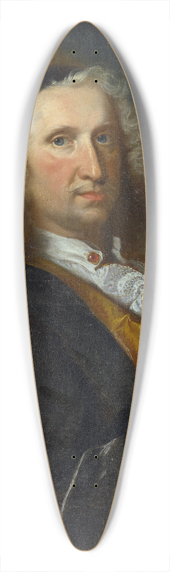Johann Rudolf Huber the elder - Portrait of Doctor Franz Platter (16451711) 39.3 inch art pintail longboard deck