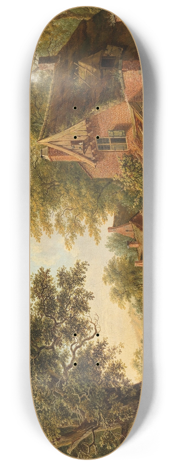 Charles-Philogne Tschaggeny - Ein khler Trunk vor der Raststation 8.25 inch art skate deck