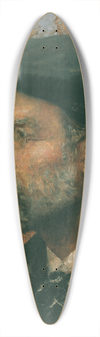Johann Victor Krmer - Der Maler Theodor von Hrmann 39.3 inch art pintail longboard deck