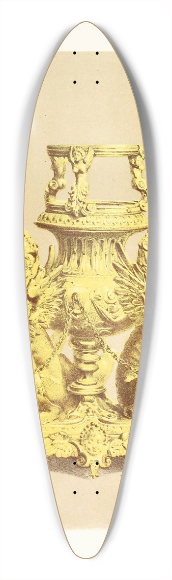 John Charles Robinson - Lamp-Stand, in Gilt Bronze. Italian Cinque-Cento Work 39.3 inch art pintail longboard deck