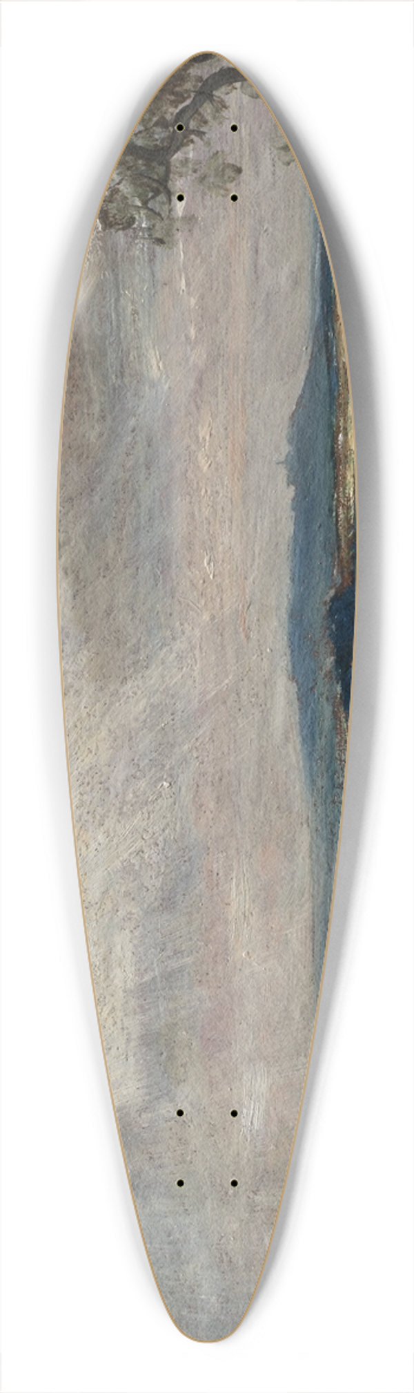 John Constable - Hampstead Heath, Looking Toward Harrow 39.3 inch art pintail longboard deck