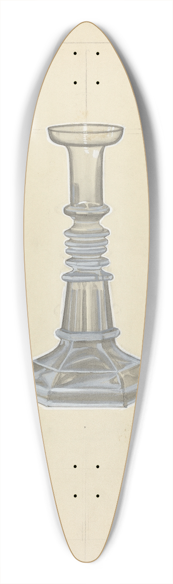 John Dana - Candlestick 39.3 inch art pintail longboard deck
