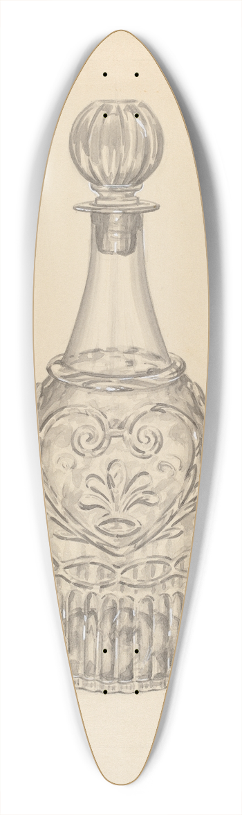 John Dana - Decanter 39.3 inch art pintail longboard deck
