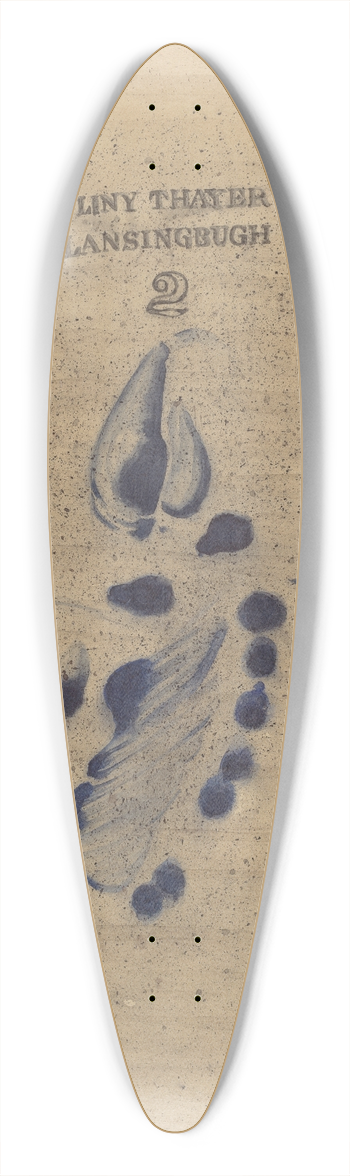 John Dana - Jar 39.3 inch art pintail longboard deck