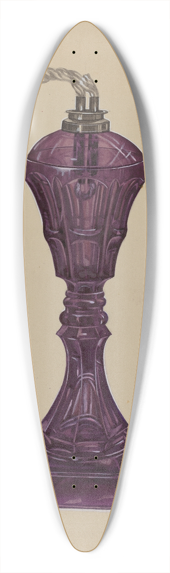 John Dana - Lamp 39.3 inch art pintail longboard deck