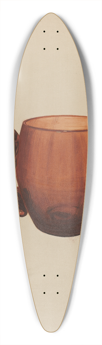 John Dana - Mug 39.3 inch art pintail longboard deck