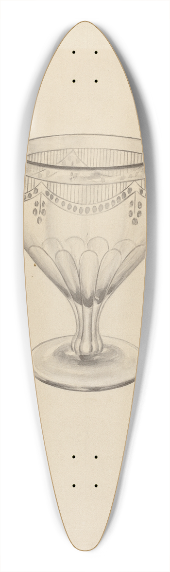 John Dana - Rummer 39.3 inch art pintail longboard deck
