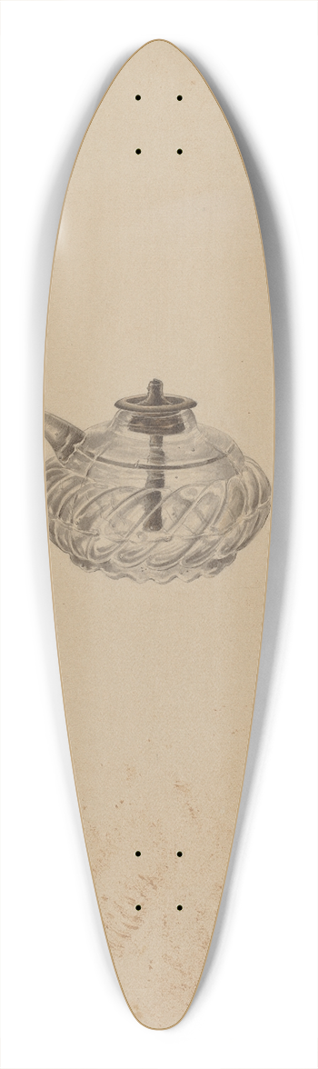 John Dana - Sparking Lamp 39.3 inch art pintail longboard deck