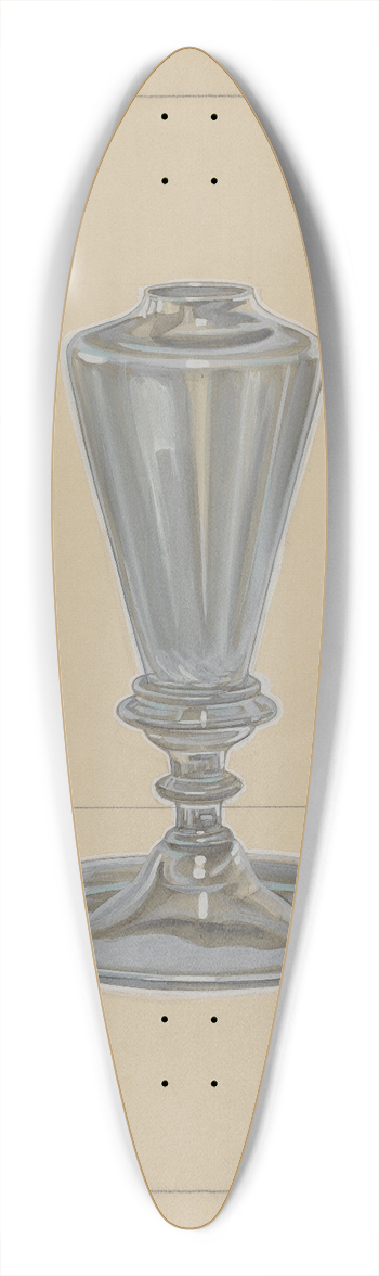 John Dana - Sperm Oil Lamp 39.3 inch art pintail longboard deck
