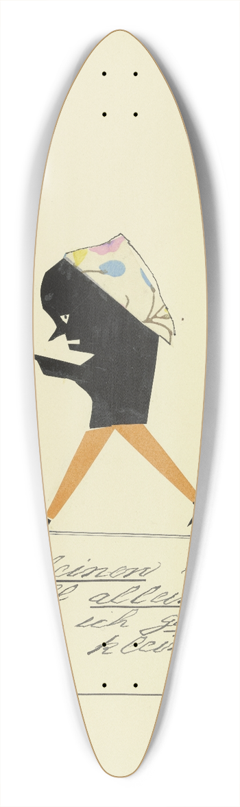 John Elsas - Die Kleinen sucht ich auf allein  39.3 inch art pintail longboard deck