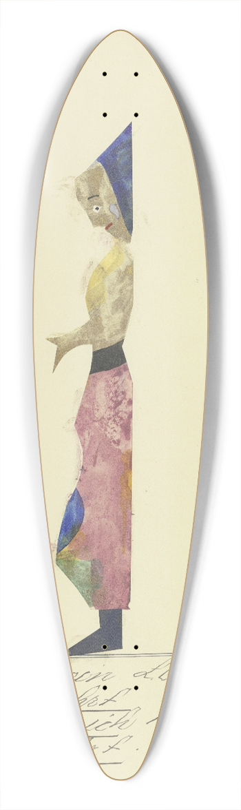 John Elsas - Es hat mein Leben mich gelehrt  39.3 inch art pintail longboard deck