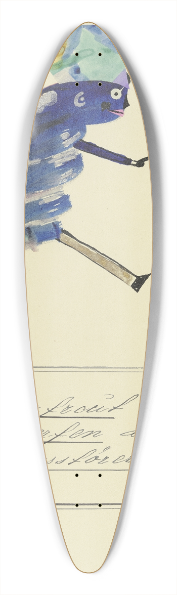 John Elsas - Was erfreut das Publikum  39.3 inch art pintail longboard deck