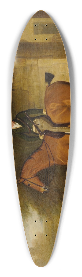 John Ferneley - A Chestnut Hunter with Robert Day up 39.3 inch art pintail longboard deck