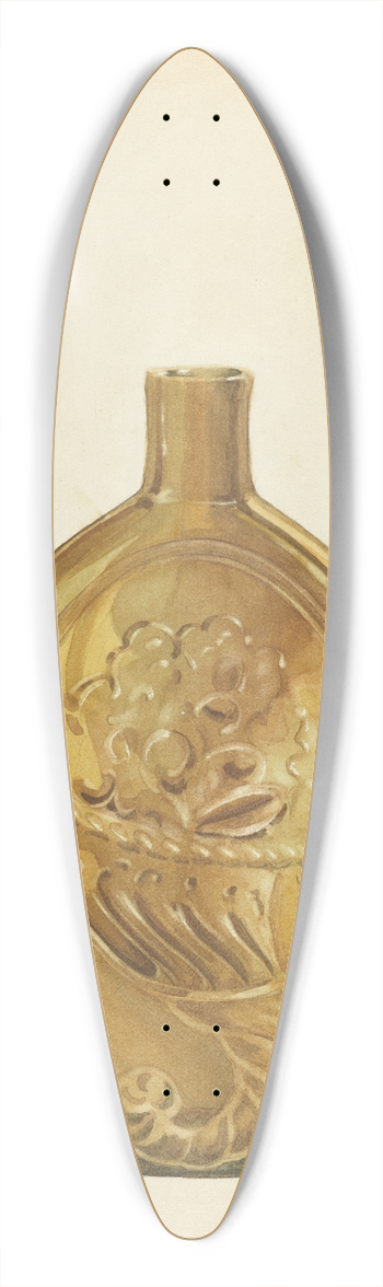 John Fisk - Flask 39.3 inch art pintail longboard deck