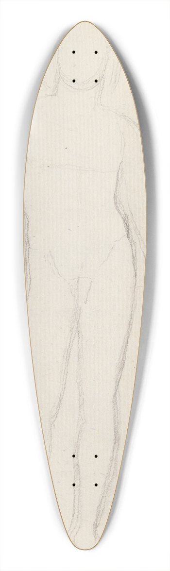 John Flaxman - Apollo With the Lyre, Villa Medici, Rome 39.3 inch art pintail longboard deck