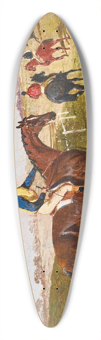 John Frederick Herring Jr. - Racing 39.3 inch art pintail longboard deck