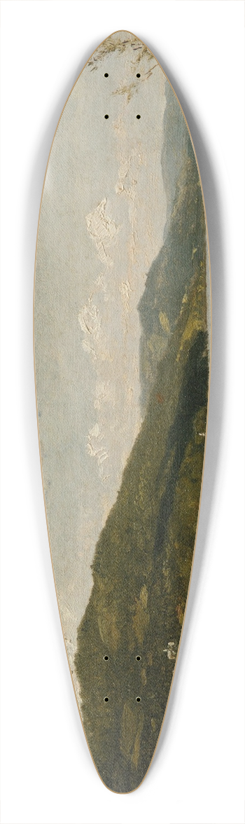 John Frederick Kensett - Lake George, 1872 39.3 inch art pintail longboard deck