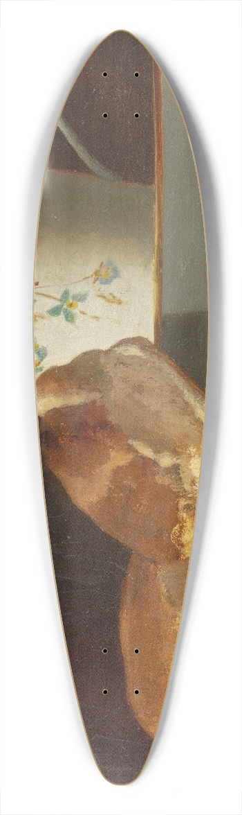John Frederick Peto - Breakfast 39.3 inch art pintail longboard deck