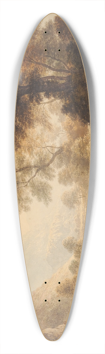 John Glover - Windermere 39.3 inch art pintail longboard deck