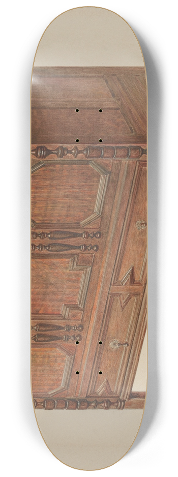 Charles Squires - Chest 8.25 inch art skate deck