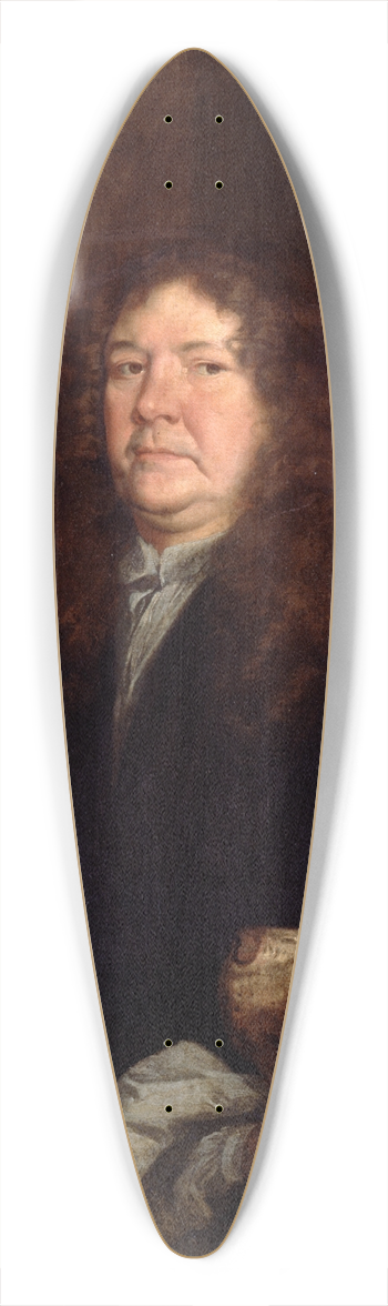 John Greenhill - William Cartwright 39.3 inch art pintail longboard deck