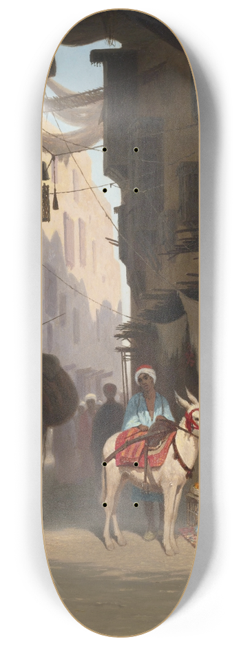 Charles Thodore Frre - The Souk 8.25 inch art skate deck