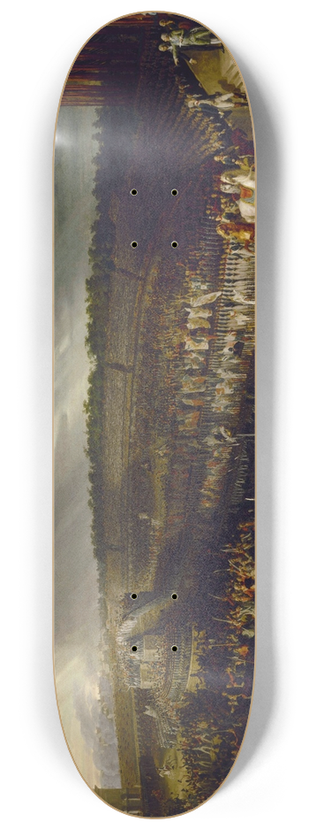 Charles Thvenin - La fte de la Fdration, le 14 juillet 1790, au Champ-de-Mars, actuel 7me arrondissement. 8.25 inch art skate deck
