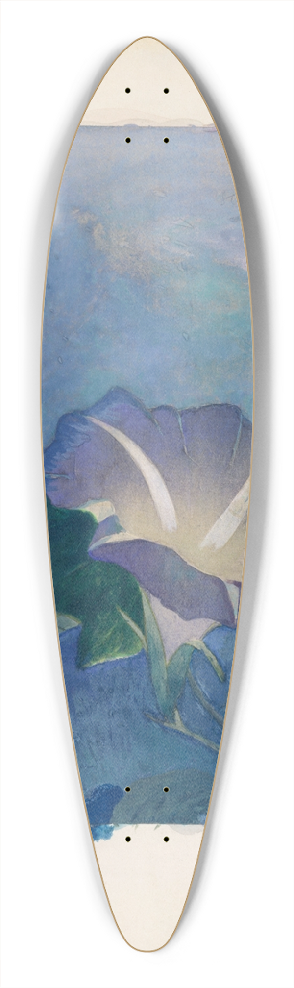 John La Farge - Nocturne 39.3 inch art pintail longboard deck