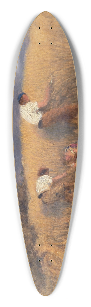 John Linnell - A Finished Study For reaping 39.3 inch art pintail longboard deck