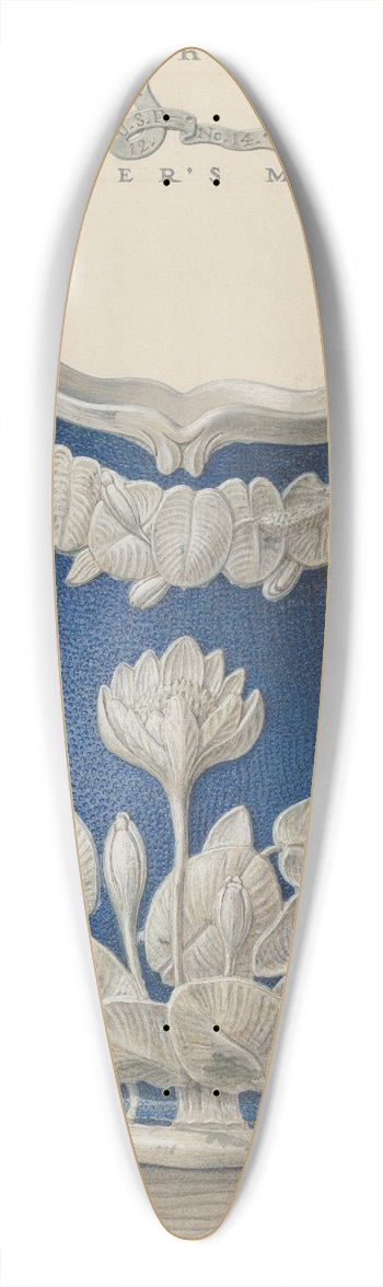 John Matulis - Parian Pitcher 39.3 inch art pintail longboard deck