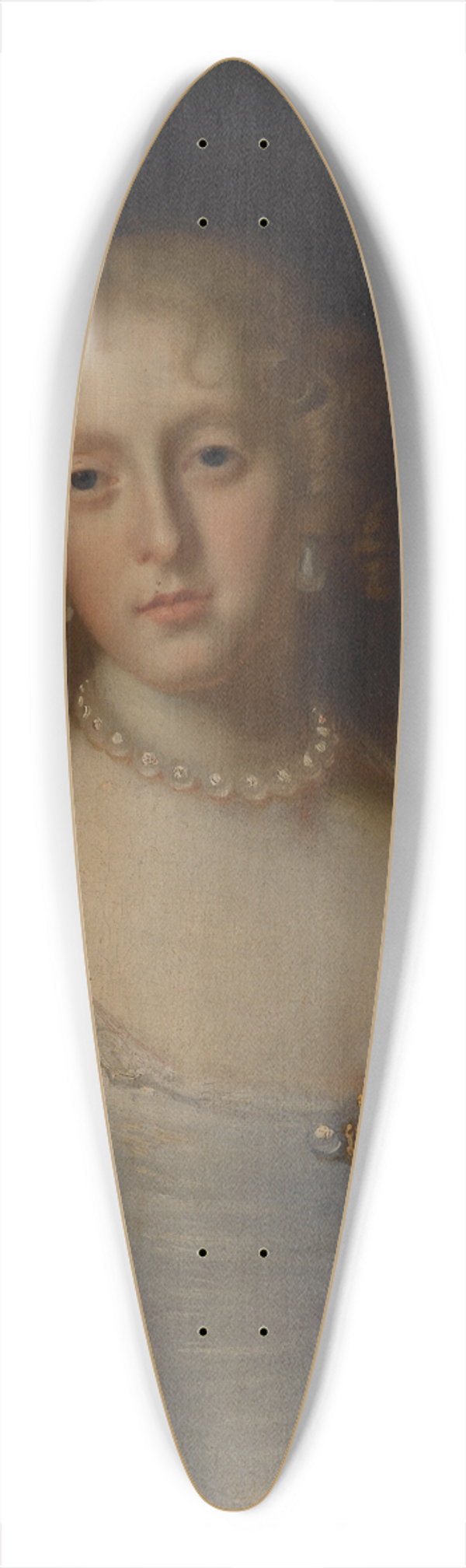 John Michael Wright - Portrait of a Lady 39.3 inch art pintail longboard deck