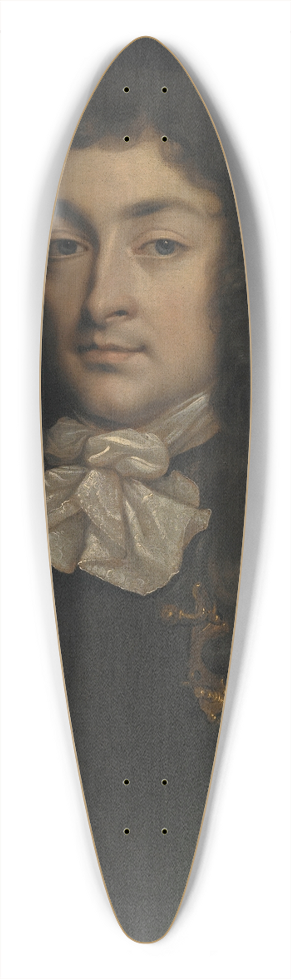 John Michael Wright - Portrait of An Officer 39.3 inch art pintail longboard deck