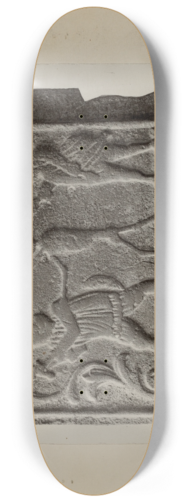 Charles Von Urban - Pa. German Stove Plate 8.25 inch art skate deck