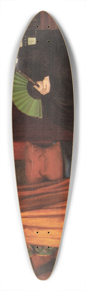 John Roddam Spencer Stanhope - Juliet And The Nurse 39.3 inch art pintail longboard deck