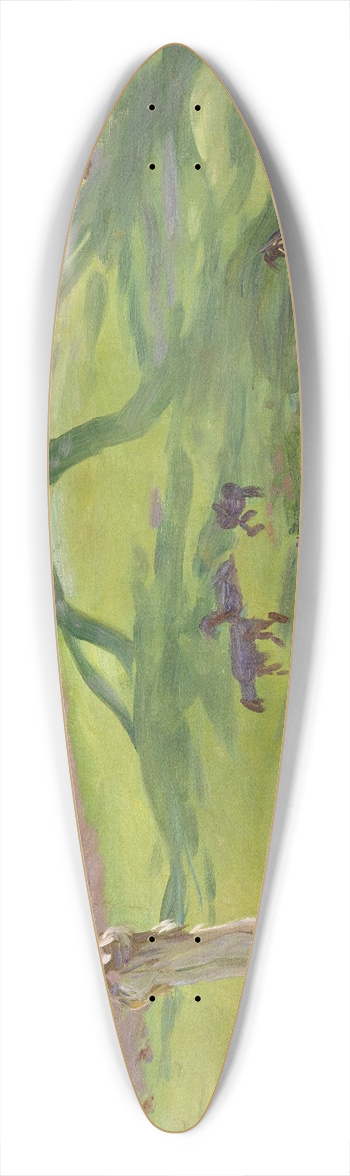 John Singer Sargent - Landscape with Goatherd 39.3 inch art pintail longboard deck