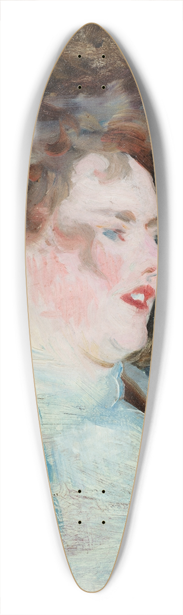 John Singer Sargent - Miss Violet Sargent 39.3 inch art pintail longboard deck
