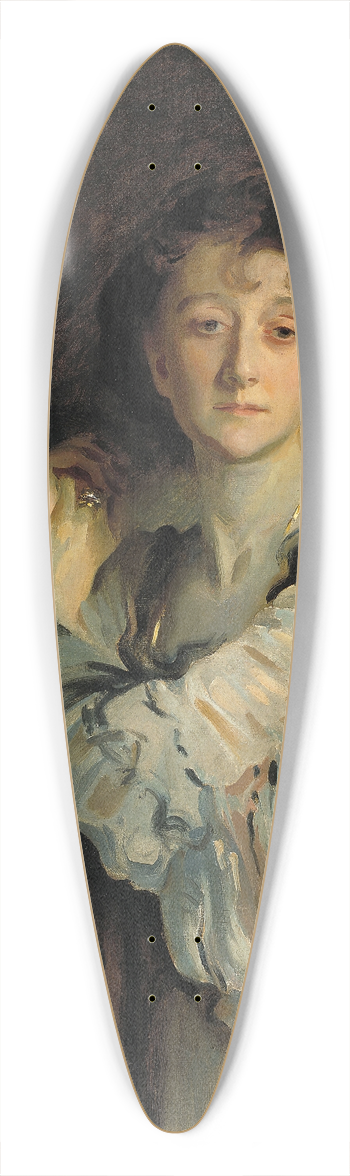 John Singer Sargent - Portrait Of Adah Russell (Nee Williams) 39.3 inch art pintail longboard deck