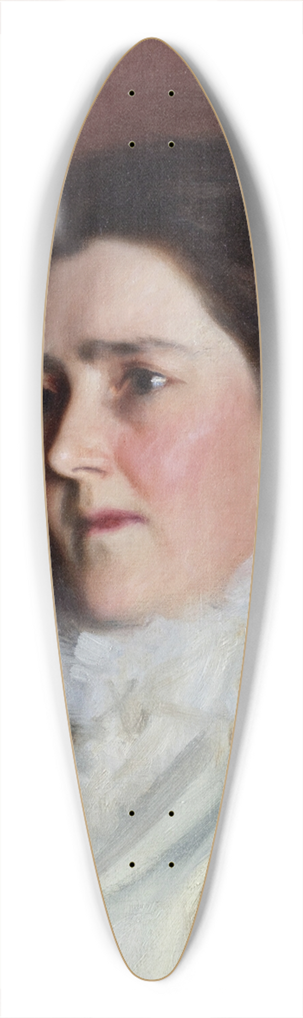 John Singer Sargent - Portrait of Elizabeth Nelson Fairchild 39.3 inch art pintail longboard deck