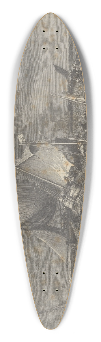 John Singer Sargent - Scrapbook; Drawings 39.3 inch art pintail longboard deck