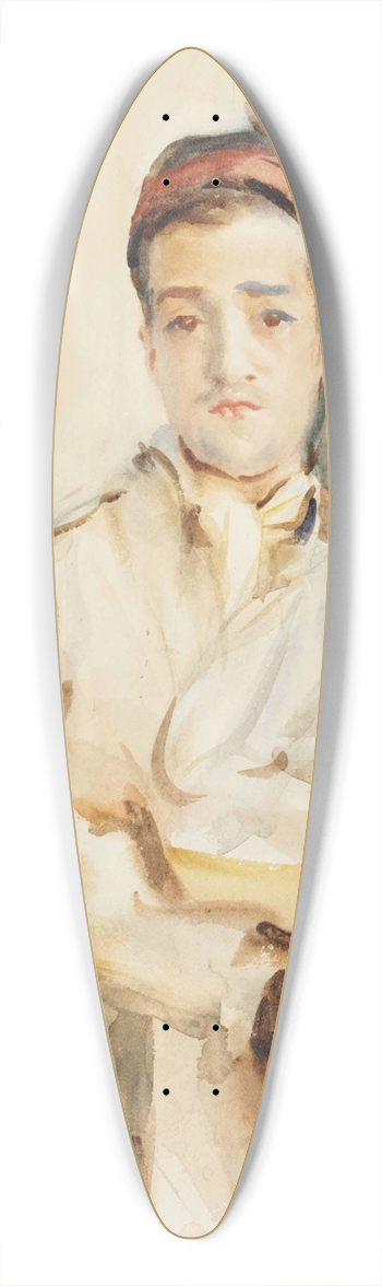 John Singer Sargent - Spanish Convalescent 39.3 inch art pintail longboard deck