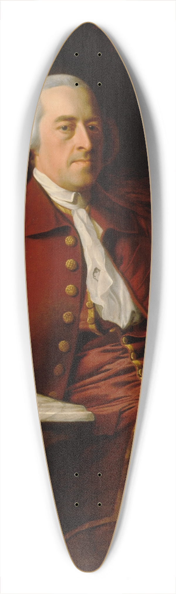 John Singleton Copley - Portrait of Joseph Scott 39.3 inch art pintail longboard deck