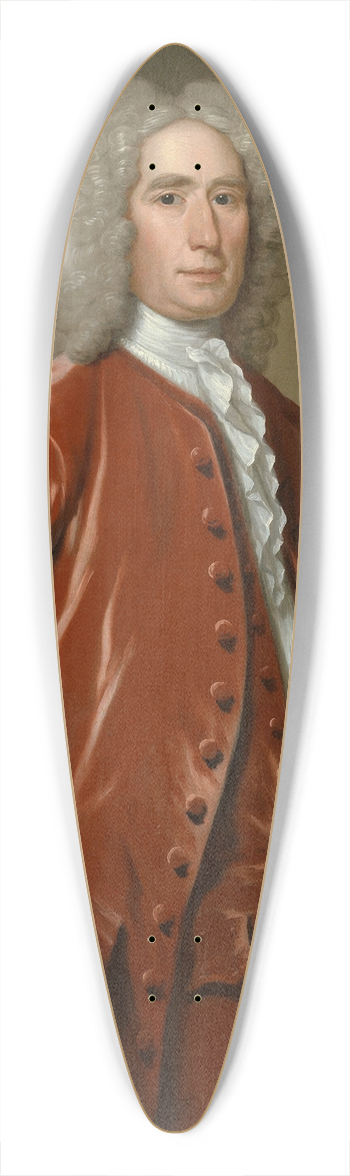 John Smibert - Richard Bill 39.3 inch art pintail longboard deck